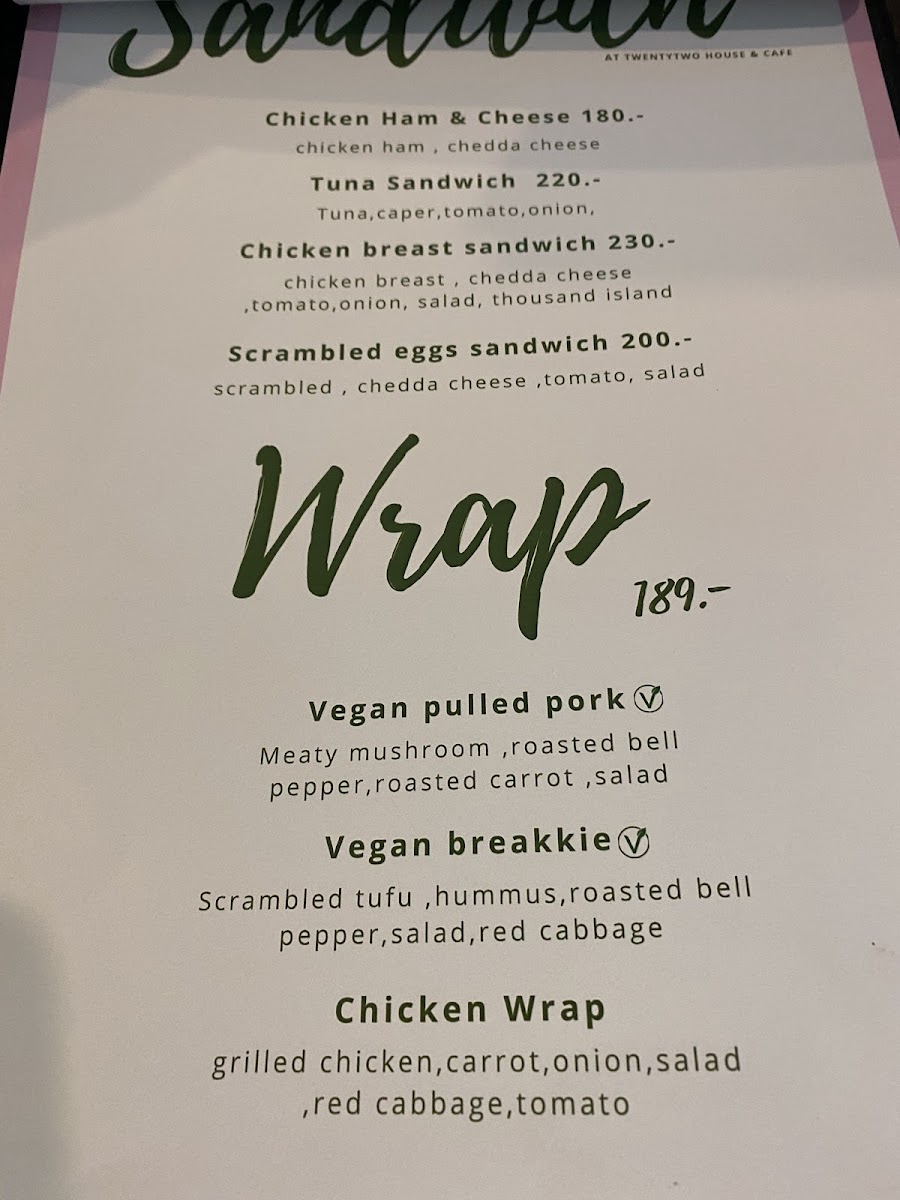 Menu Twentytwo House & Cafe-9